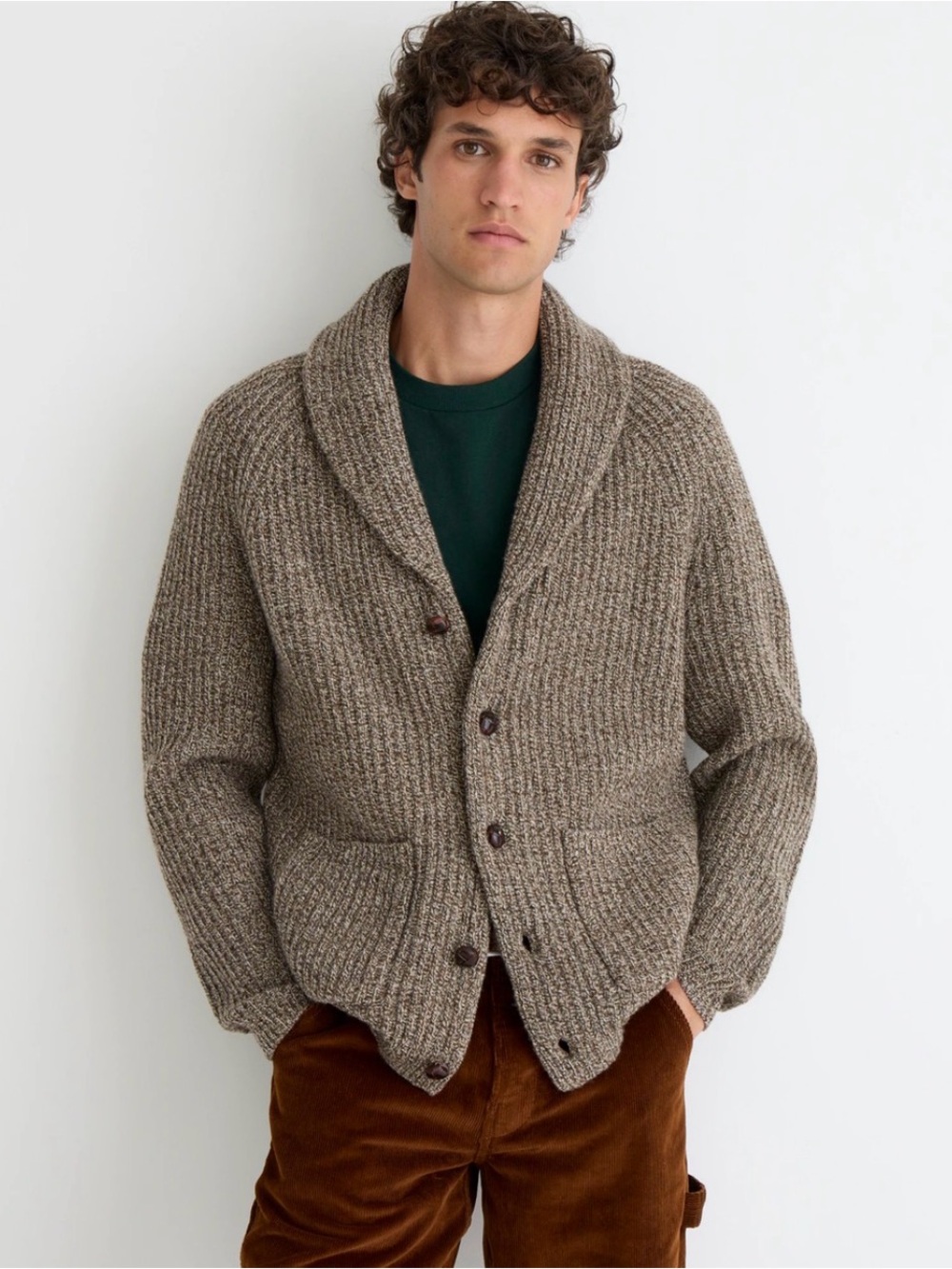 j.crew Marino will cardigan size large